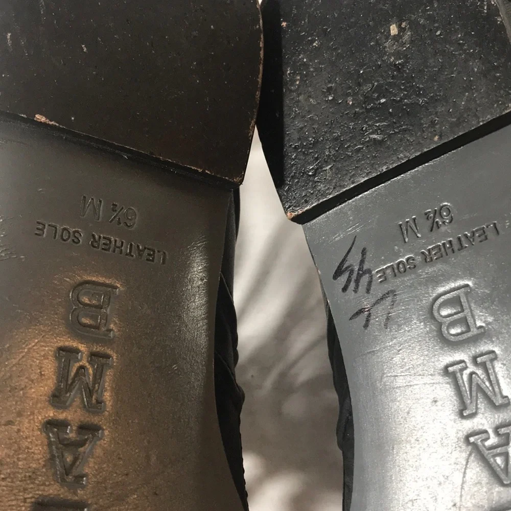 L.A.M.B. Gladiator Leather Sandals - Picture 6 of 8